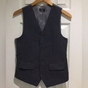 Newberry Classic Formal Gray V-Neck Vest